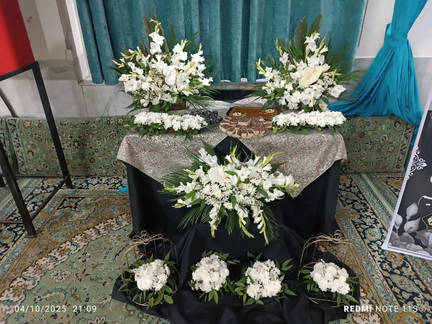 گل طبیعی|گل و گیاه طبیعی|مشهد, راه آهن|دیوار
