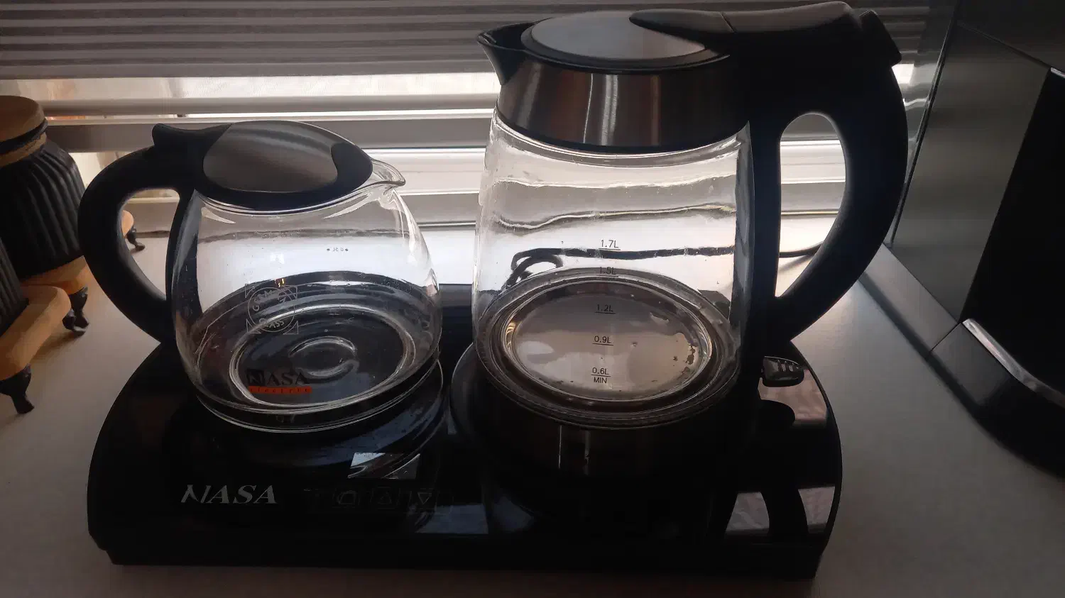 چای ساز ناسا کارکرده.سالم|سماور، چایساز، قهوهساز|ری, شهید غیوری (ابن باویه)|دیوار