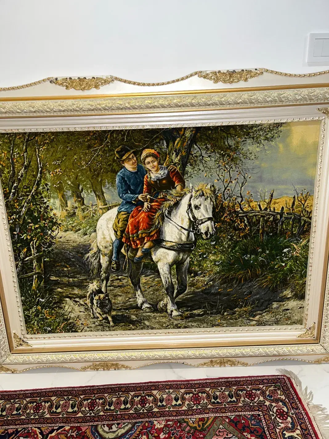 تابلو فرش دستبافت|تابلو فرش|تهران, حکیمیه|دیوار