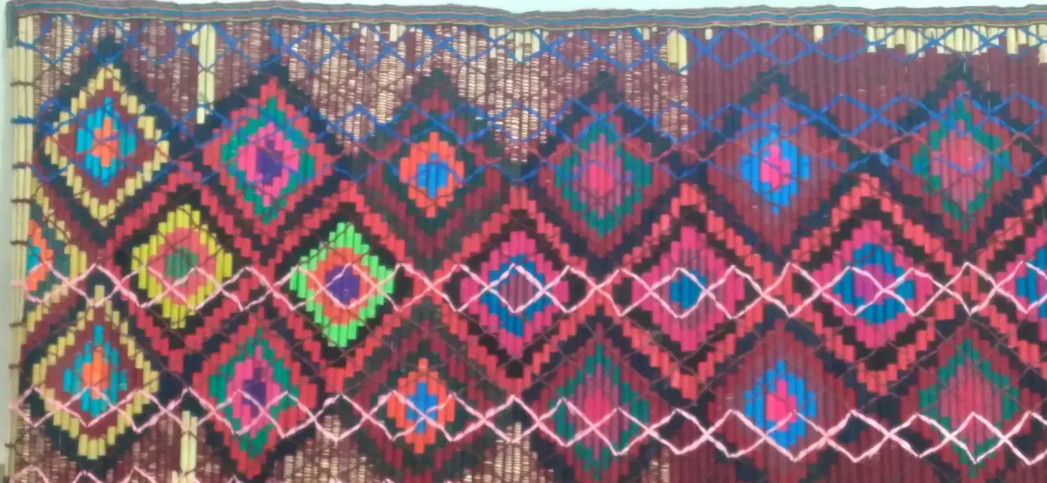 چیت|گلیم، جاجیم، گبه|ایلام, |دیوار