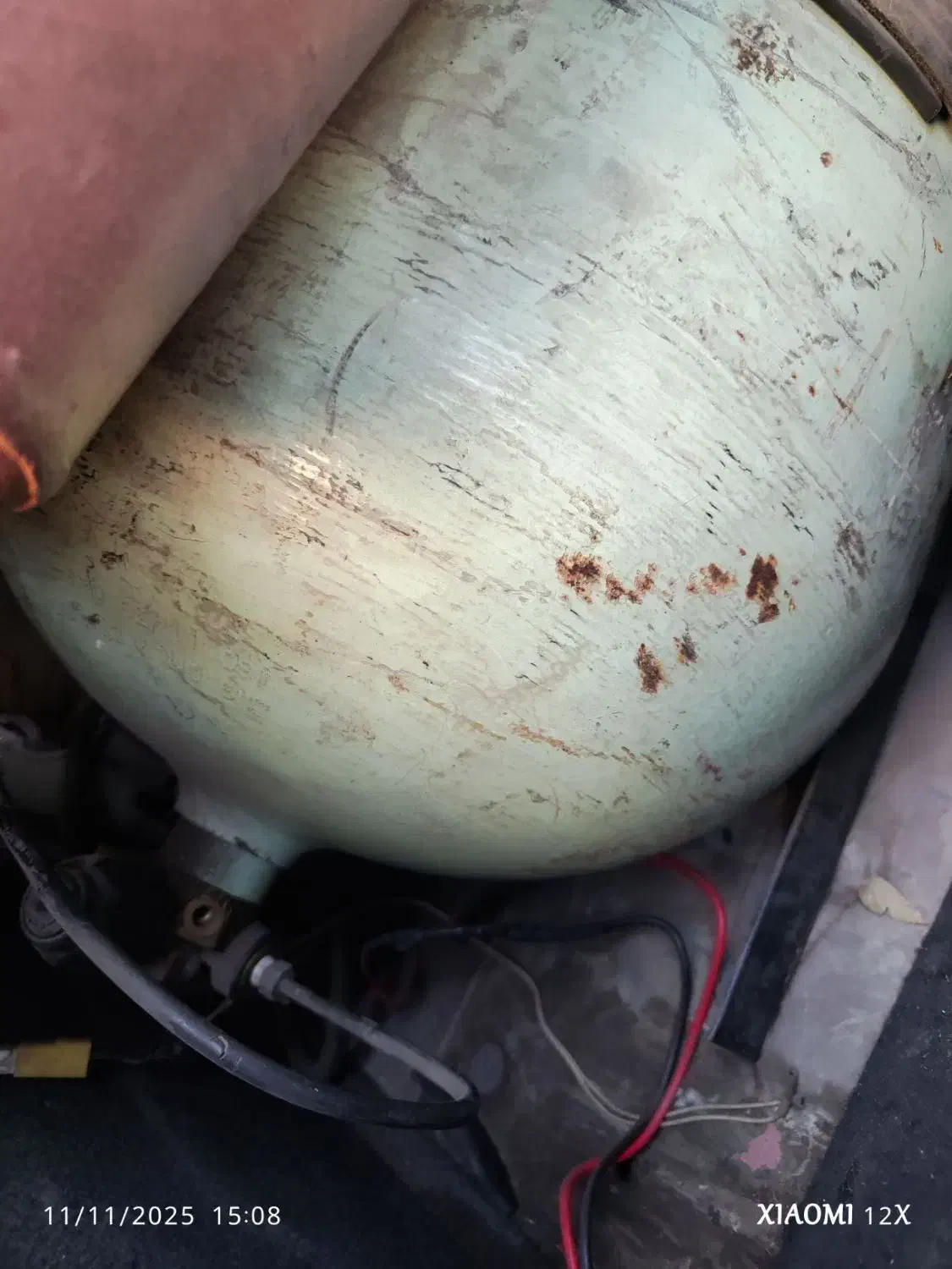 منبع گاز110لیتری با لوازم|قطعات یدکی و لوازم جانبی|مشهد, نیزه|دیوار