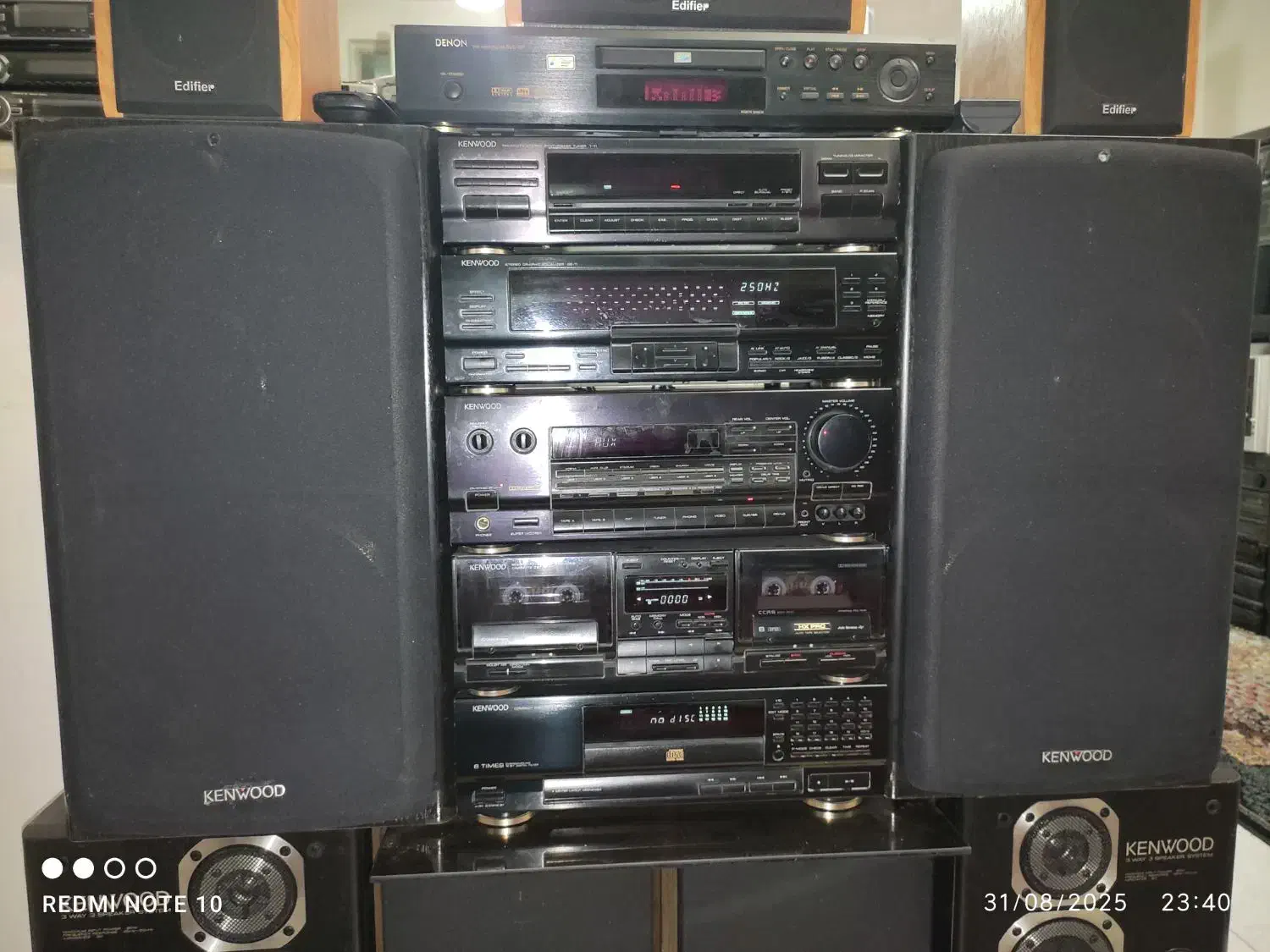 طبقاتی کنوود هفت آی|سیستم صوتی خانگی|شهریار, شهریار|دیوار