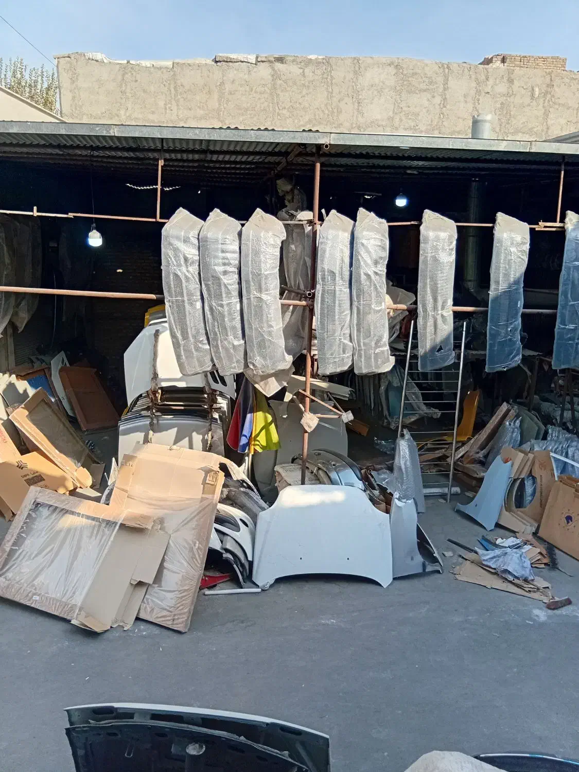 کاپوت وگلگیررنگ کوره ای ایرانخودرو سایپا|قطعات یدکی و لوازم جانبی|تهران, شوش (باغ آذری)|دیوار