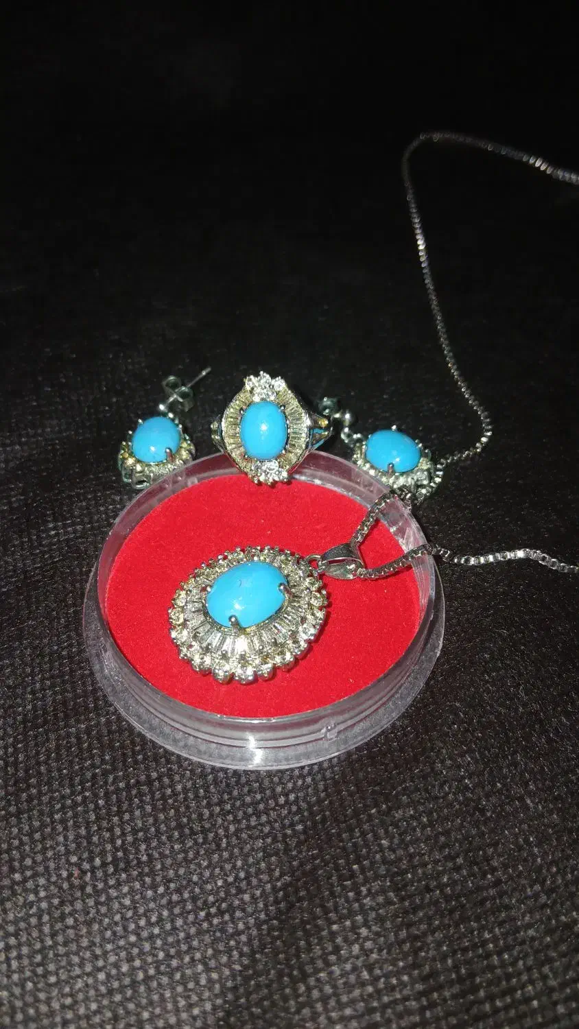 نیم ست فیروزه|بدلیجات|تهران, حکیمیه|دیوار