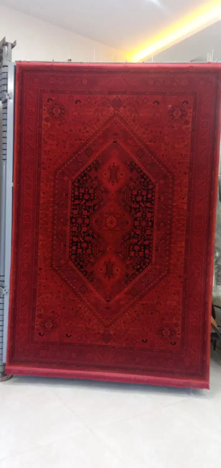 فرش قرمز لاکی ۹ متری دوعدد|فرش|کوهدشت, |دیوار