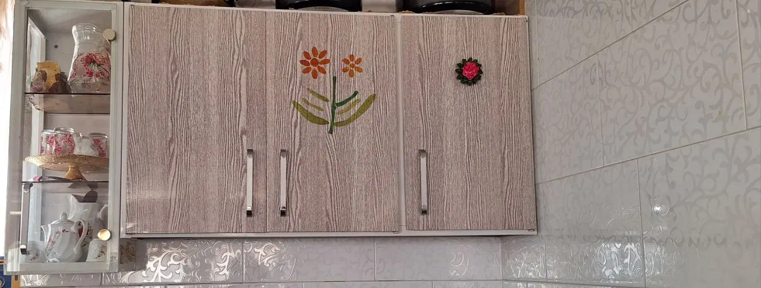 کابینت فلزی در حد نو|مصالح و تجهیزات ساختمان|الشتر, |دیوار