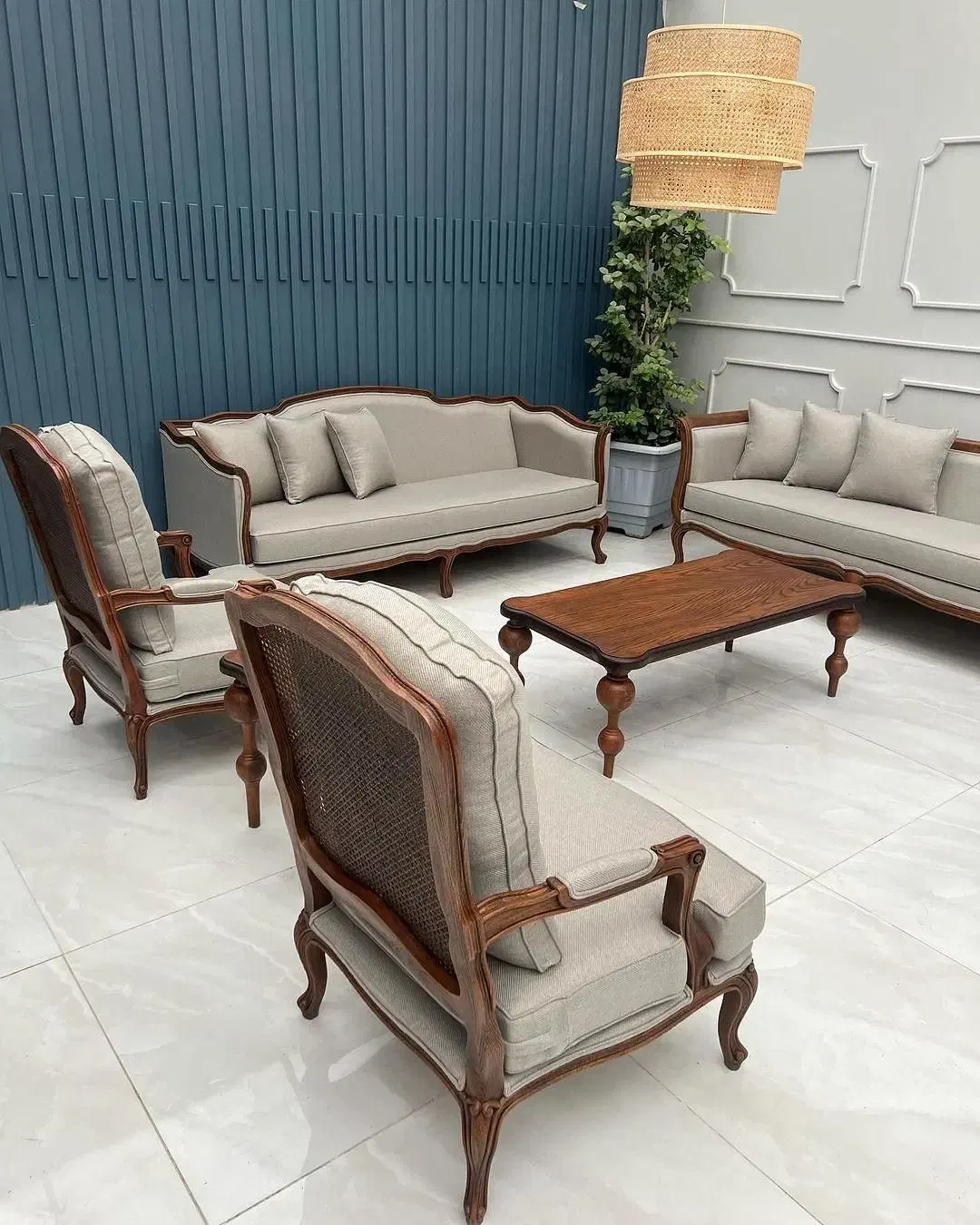 مبل نیوکلاسیک فرانسوی|مبلمان خانگی و میز عسلی|پارسآباد, |دیوار