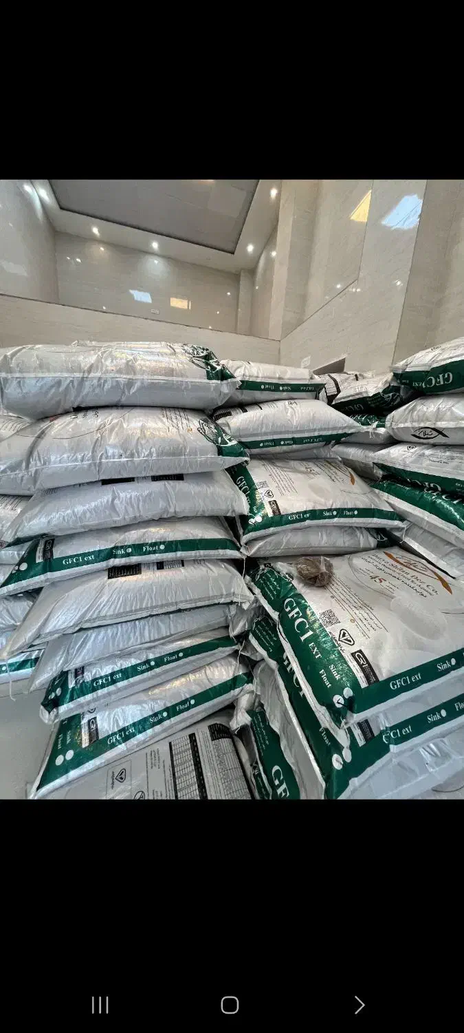 غذای ماهی کپور اکسترود روآبی|ماهی|ساوه, |دیوار