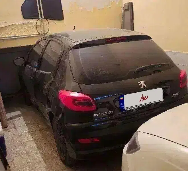 207 آبنوس سقف فلز|خودرو سواری و وانت|کرمانشاه, |دیوار