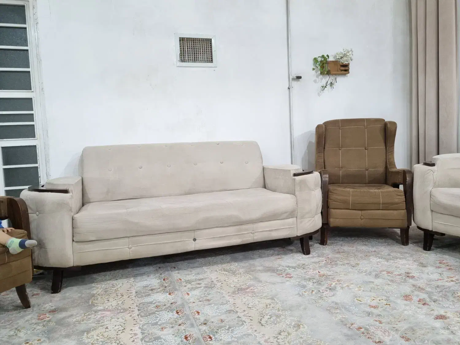 مبل ۷نفره|مبلمان خانگی و میز عسلی|کوهدشت, |دیوار