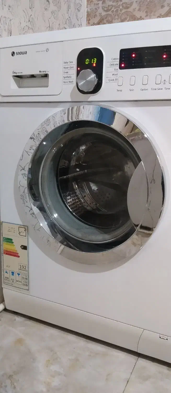 لباسشویی اسنوا درحد نو|ماشین لباسشویی و خشککن لباس|چناران, |دیوار