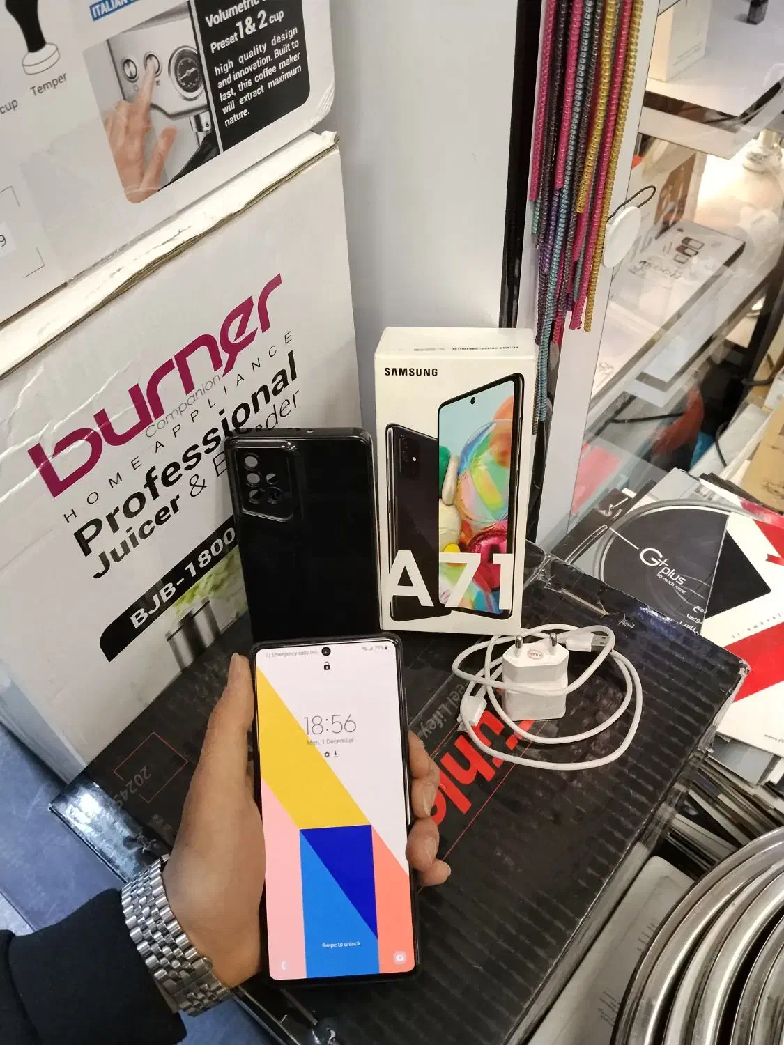 گوشی سامسونگA71/حافظه128رام8/موبایل مختاری|موبایل|قرچک, مهدیه|دیوار