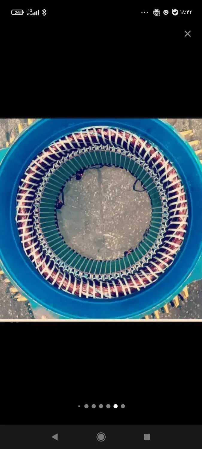 سیم پیچی پایا تعمیر الکتروموتور. پمپ.و..|خدمات پیشه و مهارت|نظرآباد, نظرآباد|دیوار