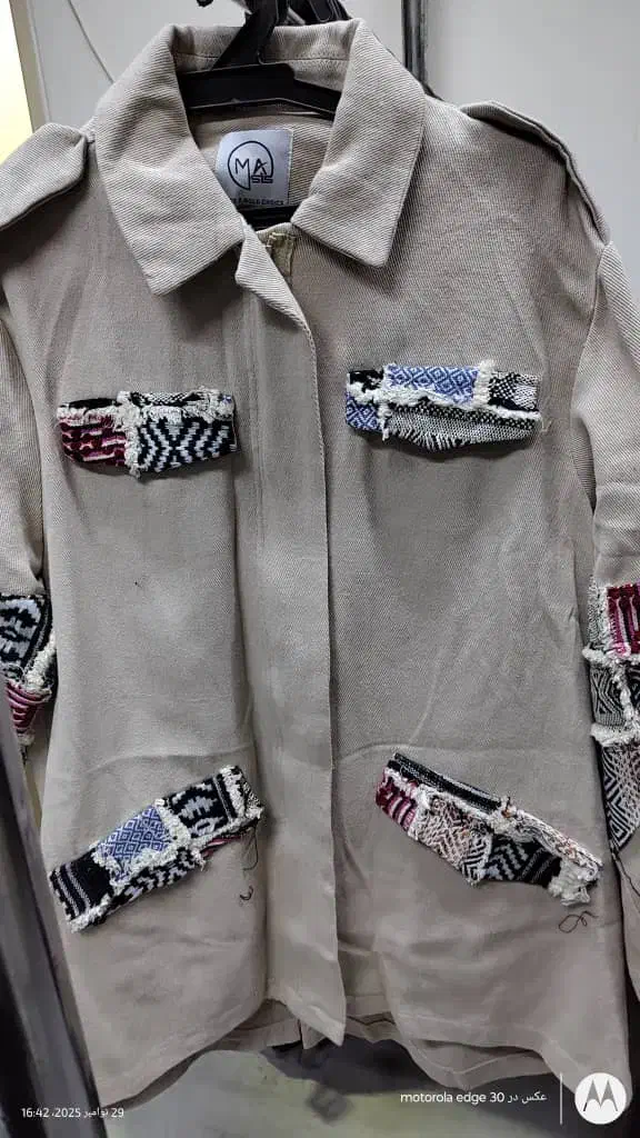 مانتو زخیم زمستانی رنگبندی زیپ دار۳۰عدد بصورت کلی|لباس|کوهسار (البرز), |دیوار