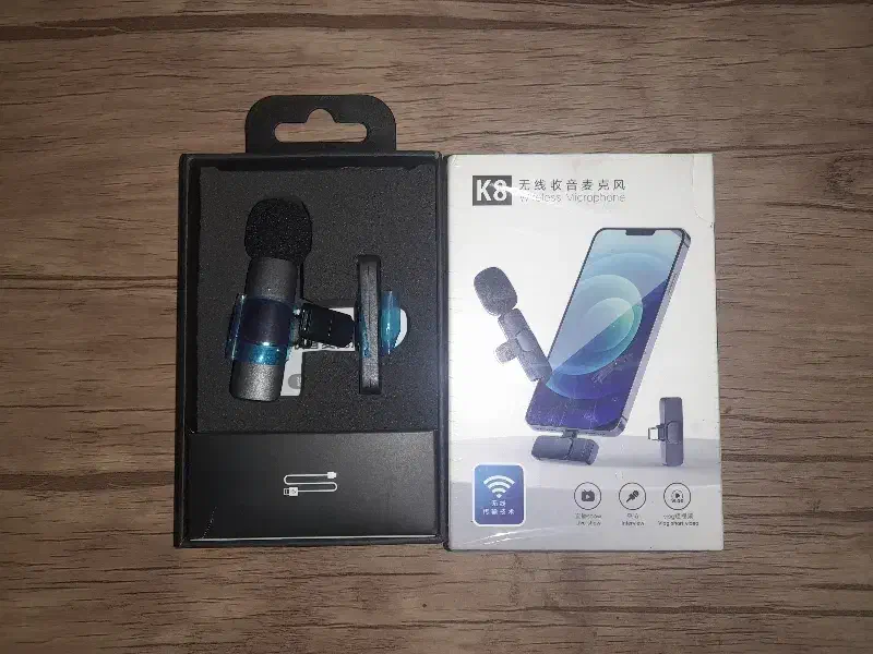 میکروفن یقه ای بلوتوثی k8 نو|لوازم جانبی موبایل و تبلت|شاهین‌شهر, حافظ شمالی|دیوار