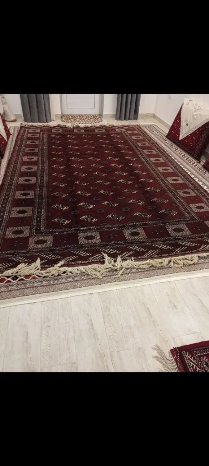 فرش دستبافت ترکمن|فرش|تهران, آذربایجان|دیوار