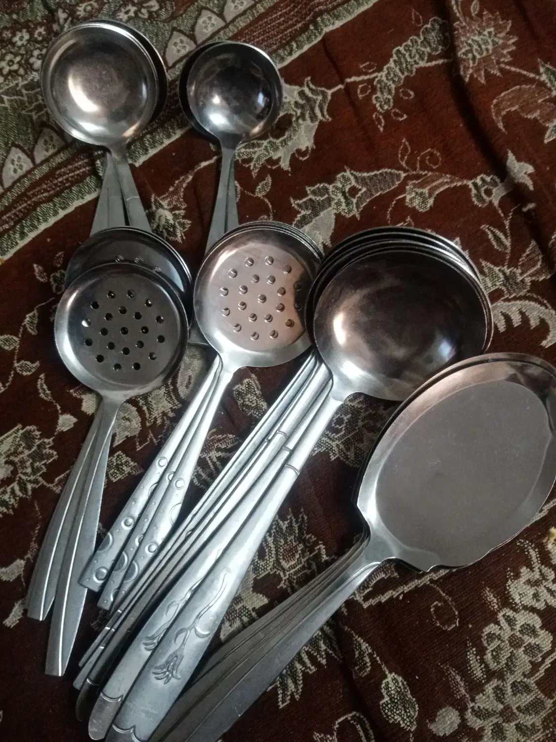 کفگیر ملاقه حراج  تعداد محدود مارک نیولایف|ظروف پخت‌وپز|شیراز, شیخ روزبهان|دیوار
