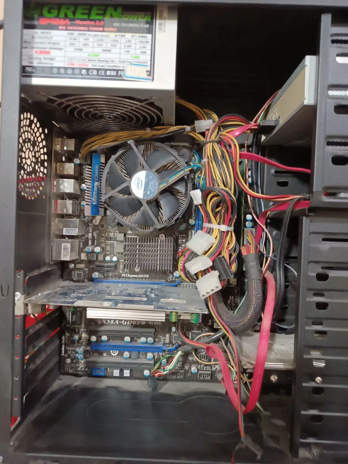 کیس کامپیوتر و مانیتور|رایانه رومیزی|جوانرود, |دیوار