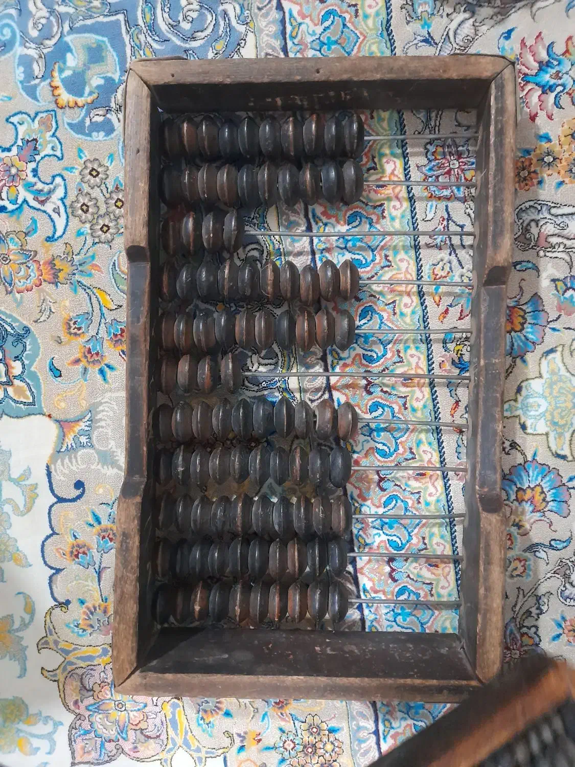 چرتکه چوبی|کلکسیون اشیاء عتیقه|نسیمشهر, |دیوار