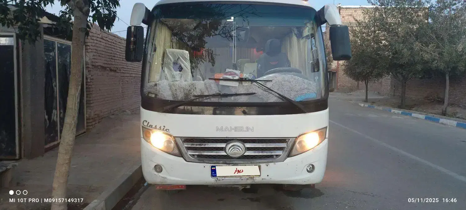 مینی بوس مهسان مدل88درحداتاق ترک موتورتازتعمیر|خودرو سنگین|خوشاب, |دیوار