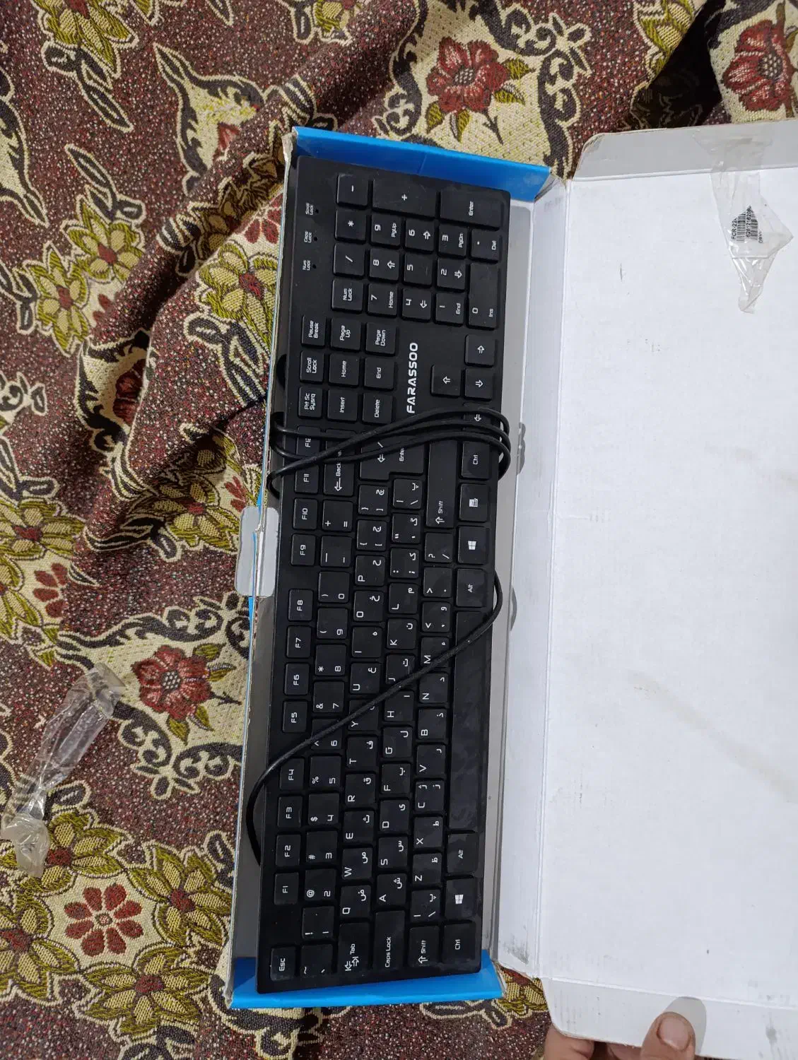 کیبورد با سیم فراسو مدل FCR2244|قطعات و لوازم جانبی رایانه|زابل, |دیوار