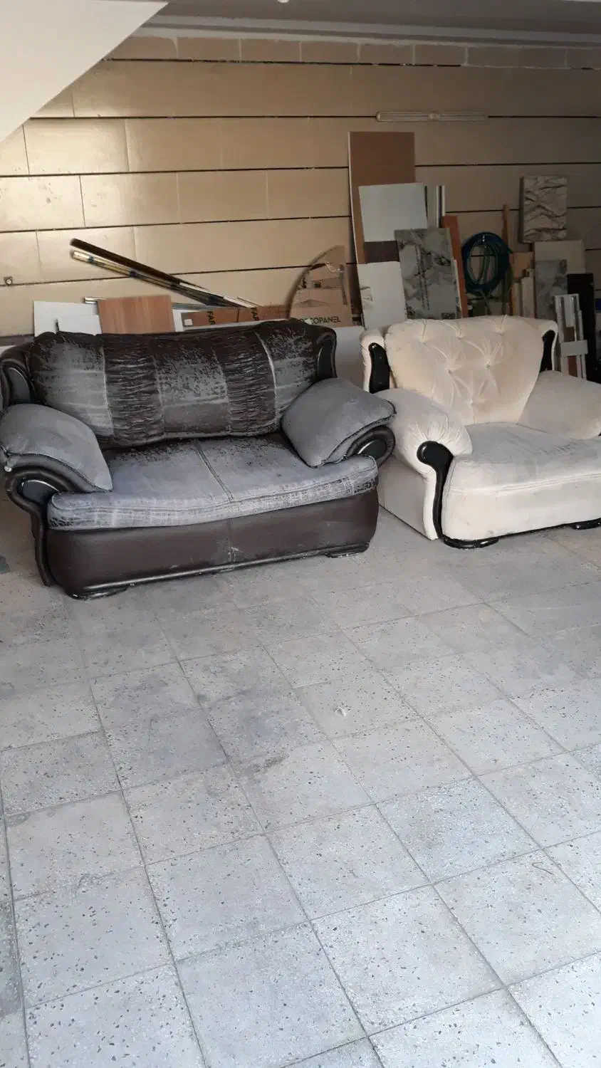 مبل دونفره ویک نفرهبهفروشمیرسید|مبلمان خانگی و میز عسلی|صدرا-فارس, فاز ۱|دیوار