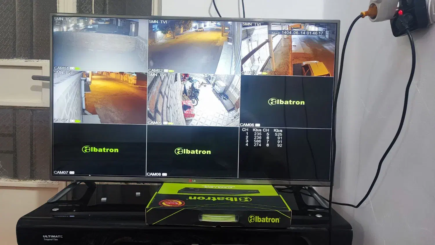 دوربین مداربسته بدون واسطه|دوربین مداربسته|شوشتر, |دیوار