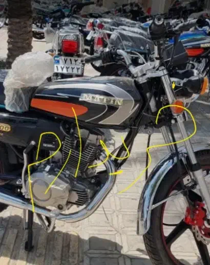 متین۲۰۰یورو۴|موتورسیکلت|بروجرد, |دیوار