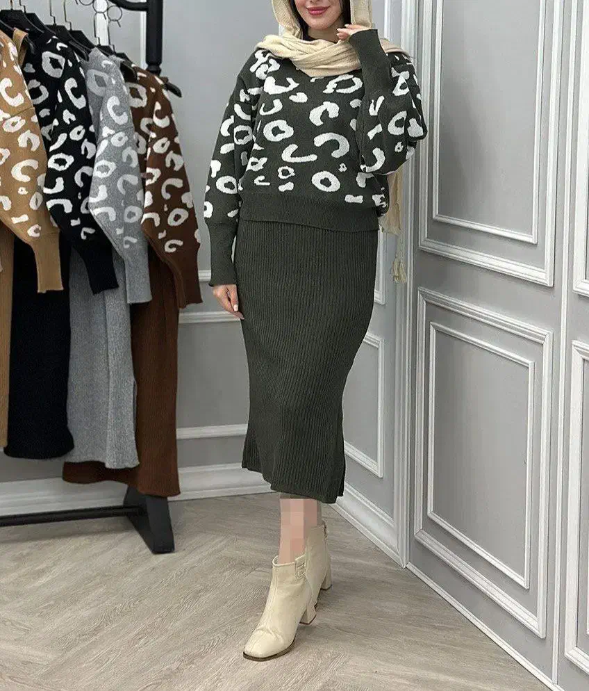 بلیز و دامن بافت|لباس|الیگودرز, |دیوار