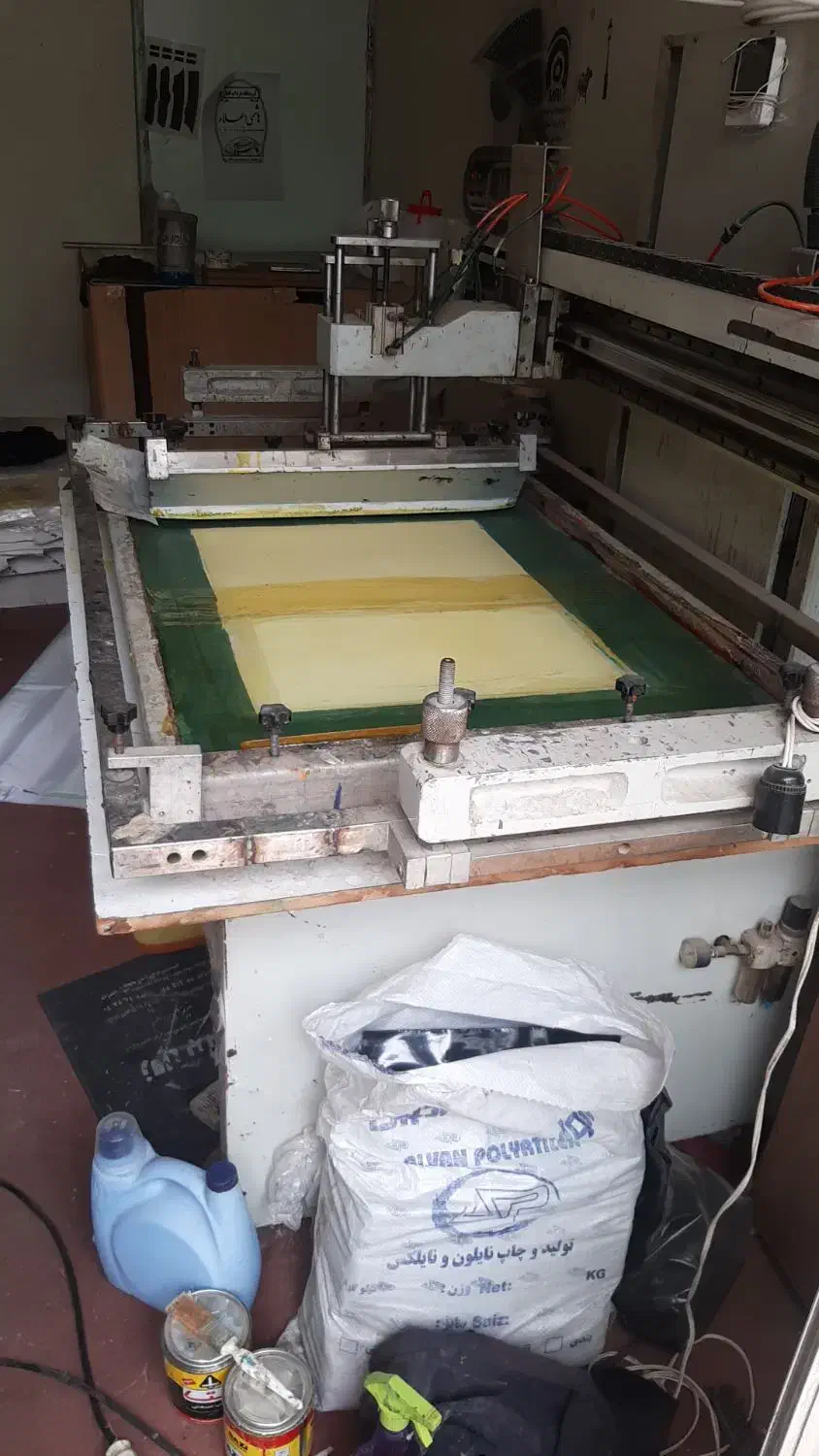 ماشین آلات چاپ سیلک|ماشین‌آلات صنعتی|ورامین, ورامین|دیوار