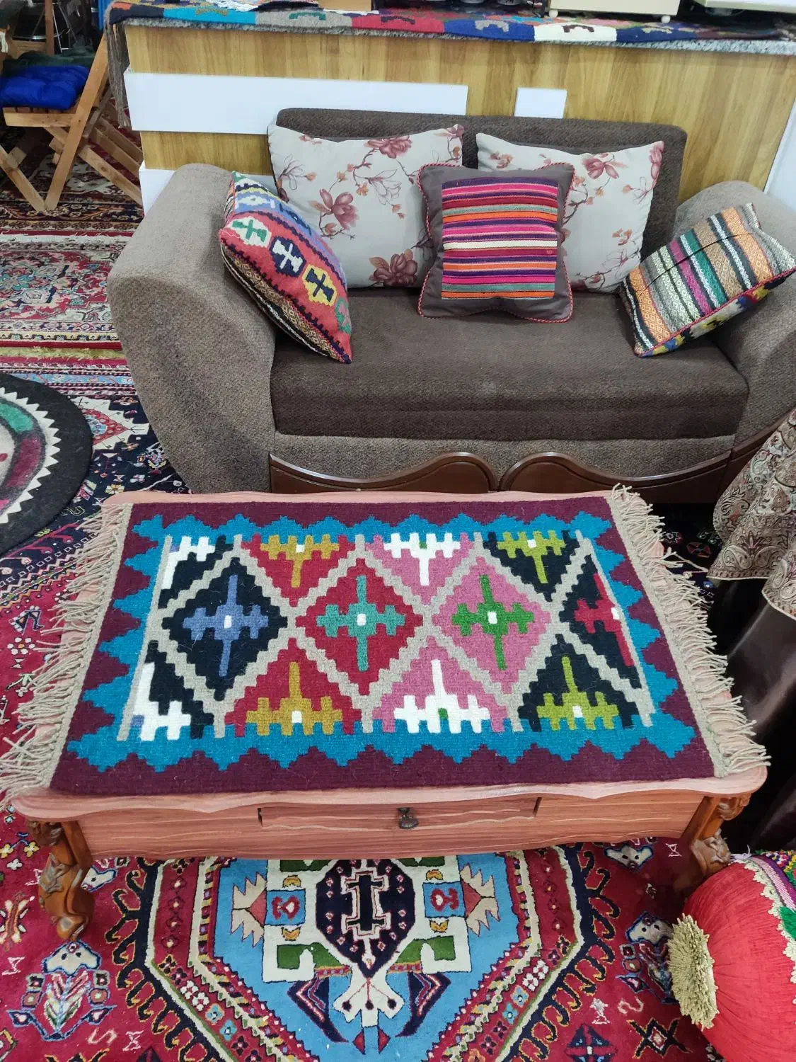 گلیم های بافت اعلا ۶۰در۱۰۰تکی ۱۲۰۰|گلیم، جاجیم، گبه|یاسوج, |دیوار