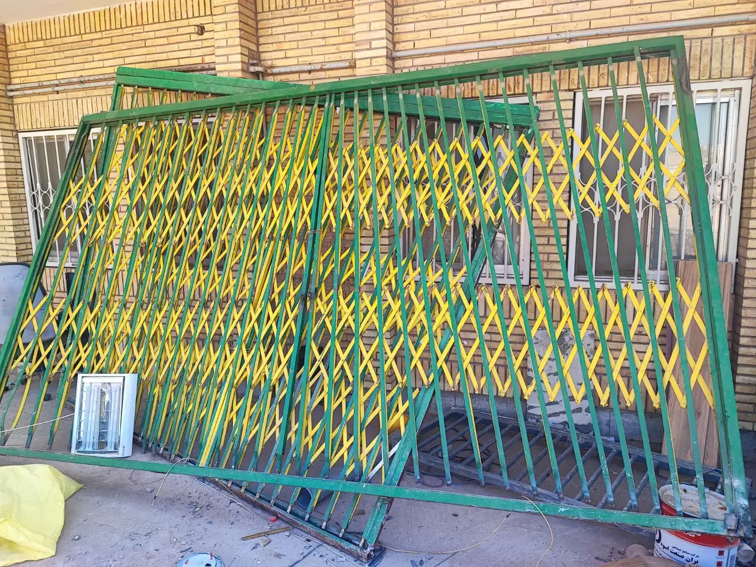 درب کرکره ای اکاردئون|مصالح و تجهیزات ساختمان|رفسنجان, |دیوار