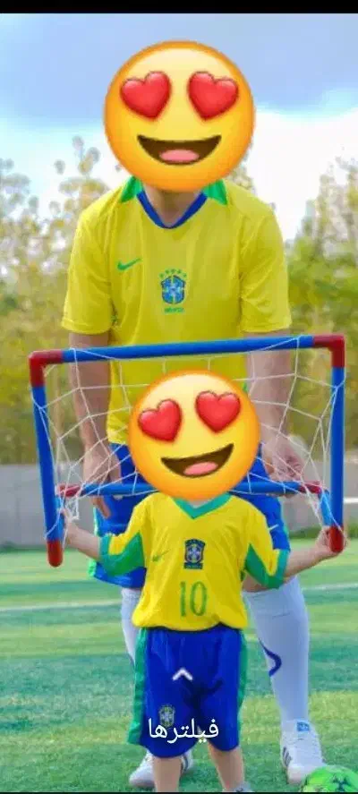 لباس ورزشی (کیت) فوتبال برزیلی، جنس اورجینال، 2دست|لباس|سنگر, |دیوار