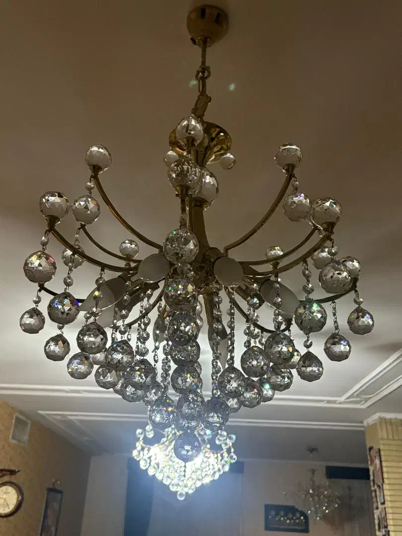 لوستر|لوستر و چراغ آویز|شیراز, شهرک بهشتی|دیوار