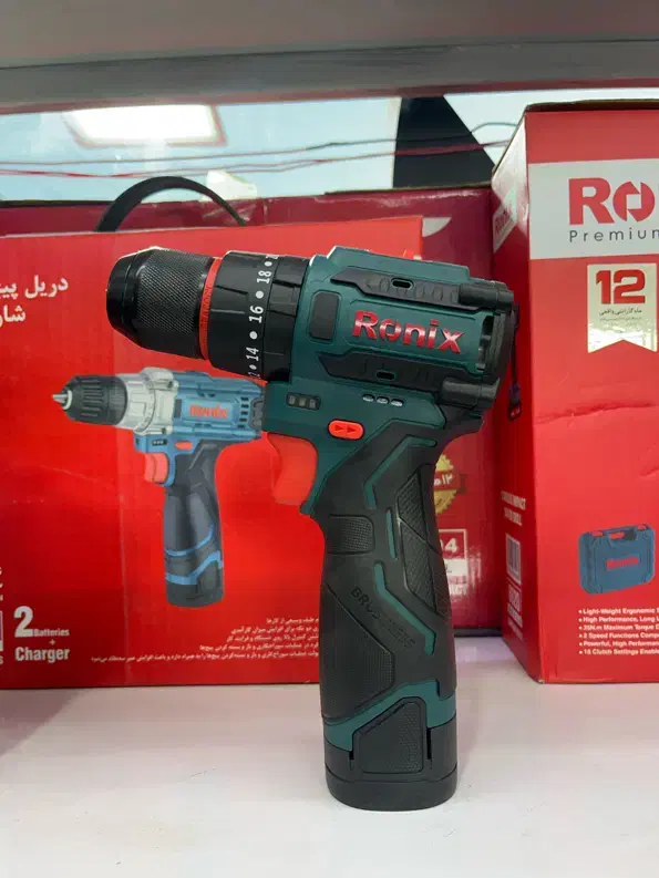 دریل.شارژی صنعتی 16ولت براشلس|ماشین‌آلات صنعتی|قم, شاه ابراهیم|دیوار