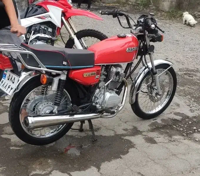 موتور هوندا 200|موتورسیکلت|رشت, یخسازی|دیوار