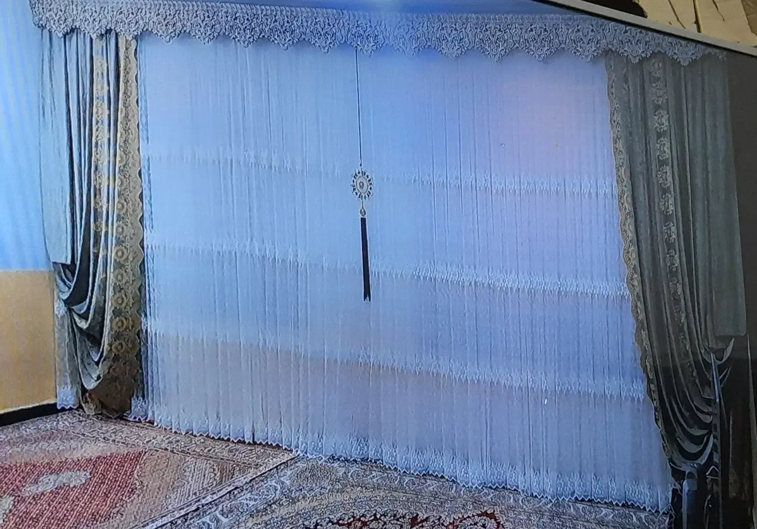 پرده حریر و مخمل|پرده، رانر، رومیزی|زابل, |دیوار