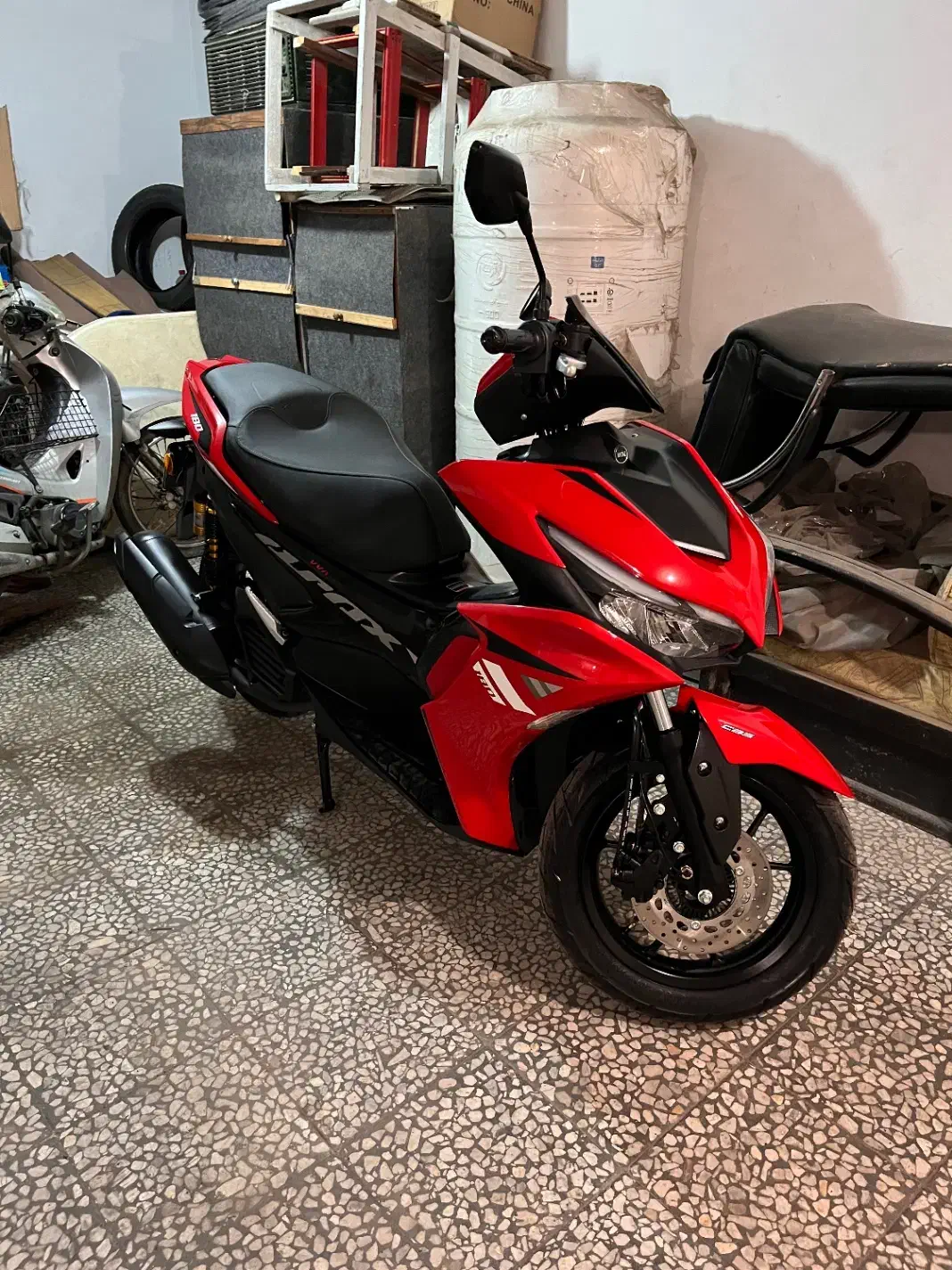 طرح آیروکس ۱۸۰cc (نیکتاز) فول درحد صفر|موتورسیکلت|لاهیجان, کوی خزر|دیوار