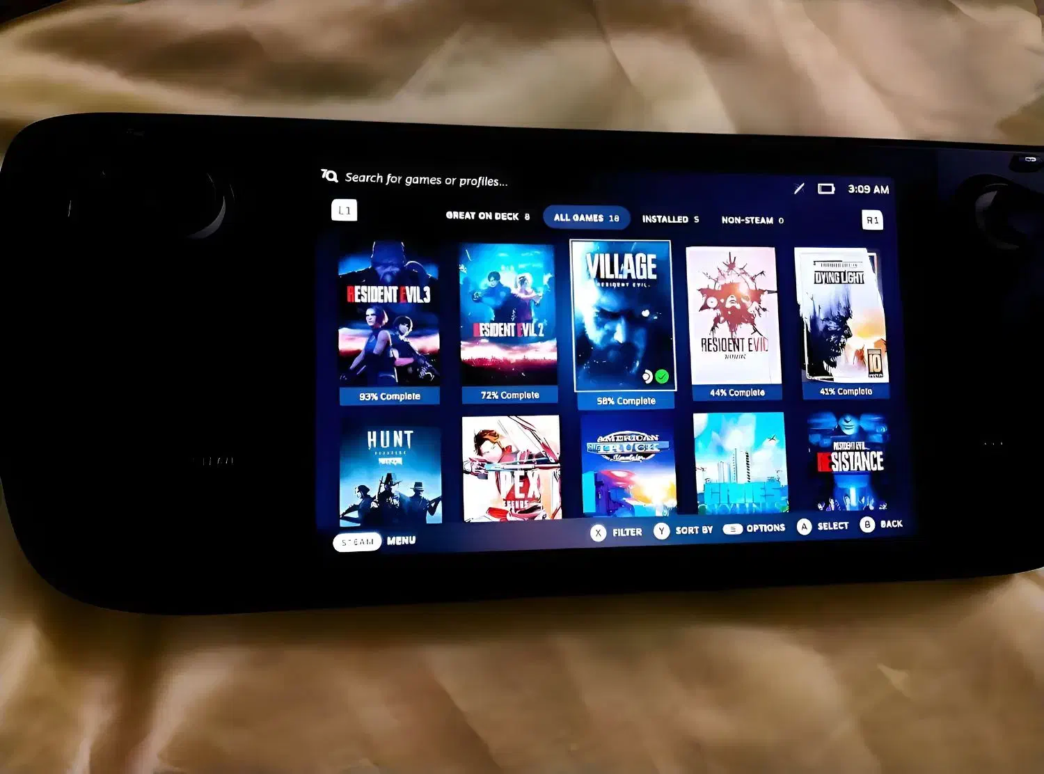 کنسول استیم دک۵۱۲گیگ نرمال معاوضه بانینتندو سوییچ۲|کنسول، بازی ویدئویی و آنلاین|ری, علایین|دیوار