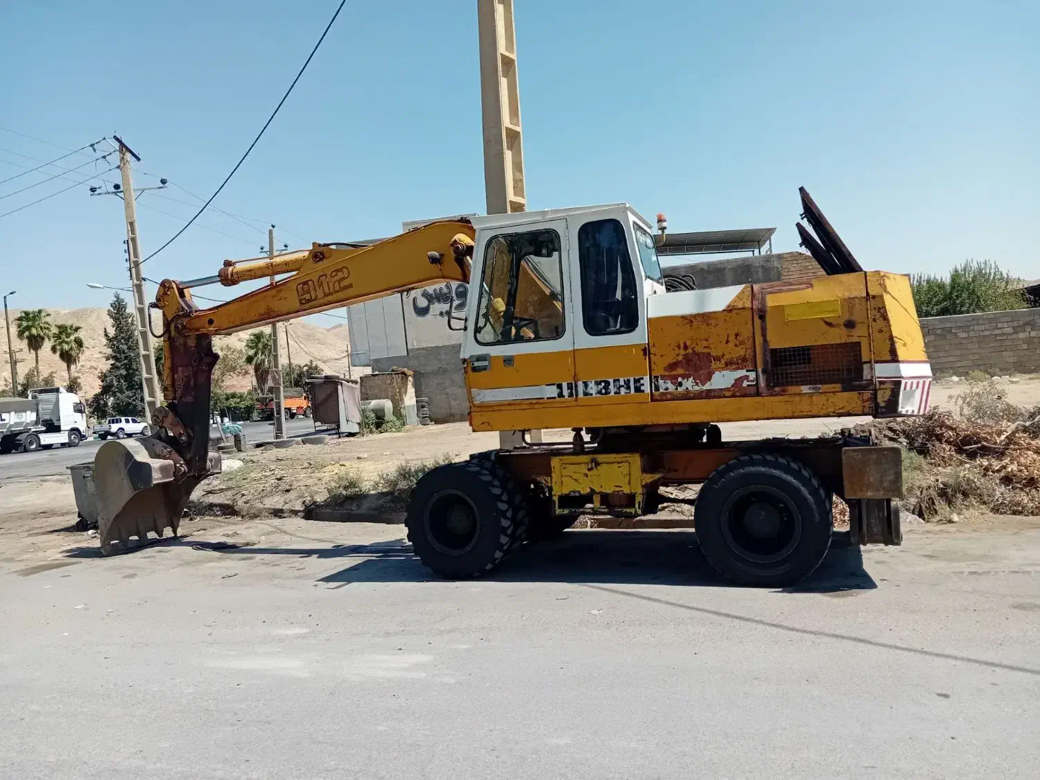 بیل هپکو 912 لاستیکی|خودرو سنگین|تهران, نیروی هوایی (پیروزی)|دیوار