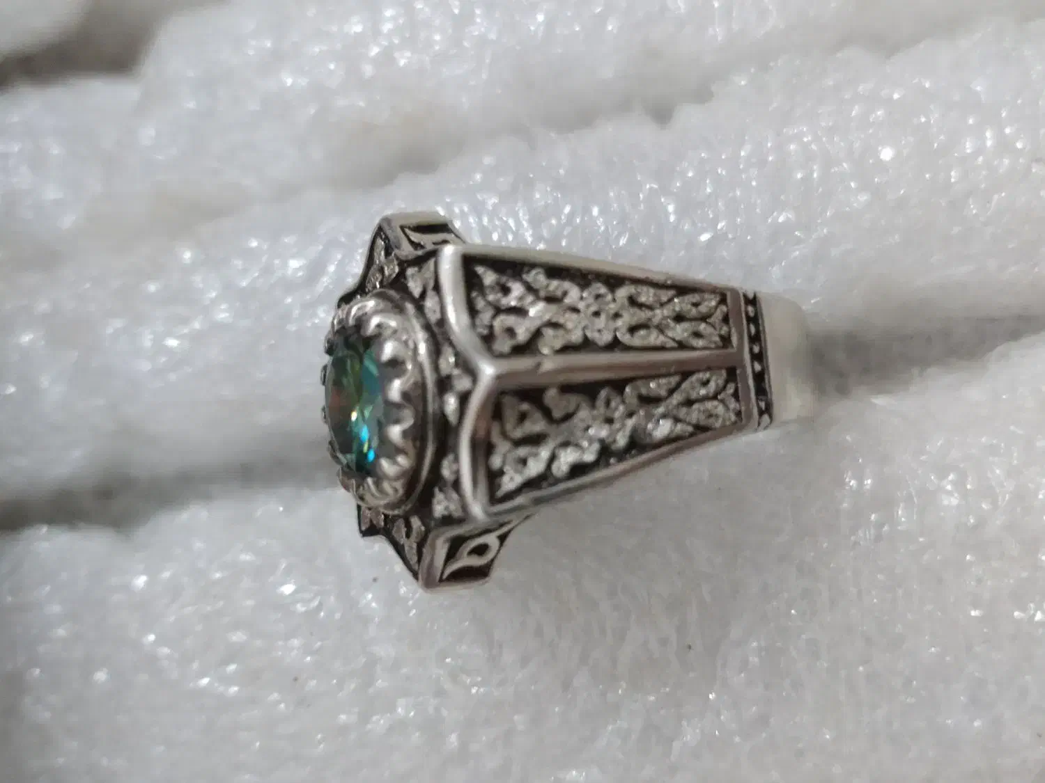 انگشتر موزونایت دست ساز|جواهرات|اندیمشک, |دیوار