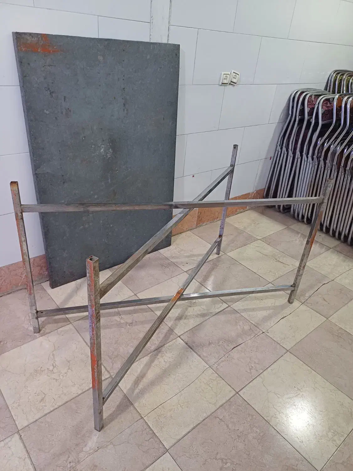 خرید و فروش میز گالوانیزه تاشو. زارع|میز و صندلی غذاخوری|همدان, |دیوار