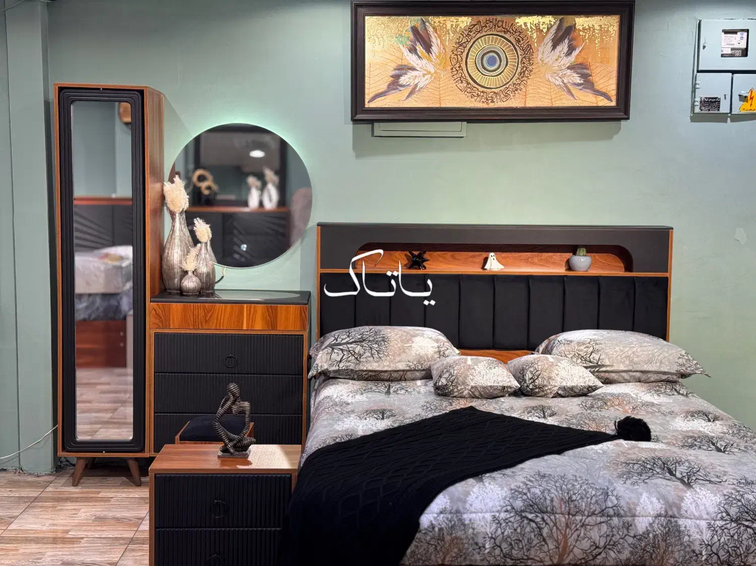 تخت خواب دونفره ارتمیس تمام mdf|تخت و سرویس خواب|تهران, شهرک ولیعصر جنوبی|دیوار