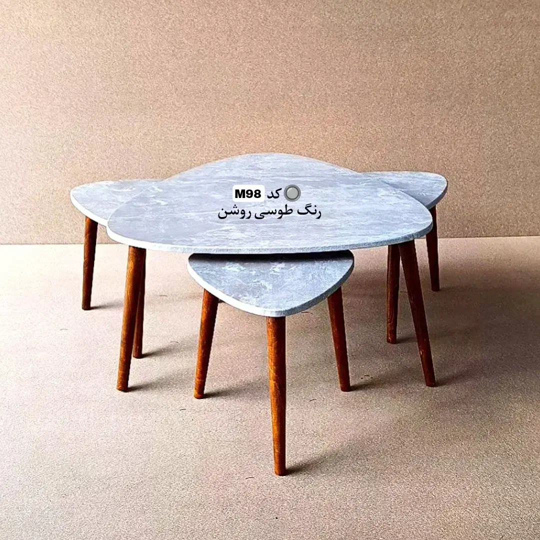 کد ام ۹۸ جلو مبلی مدل سه گوش مستقیم‌ازتولیدی|مبلمان خانگی و میز عسلی|مشهد, رسالت|دیوار