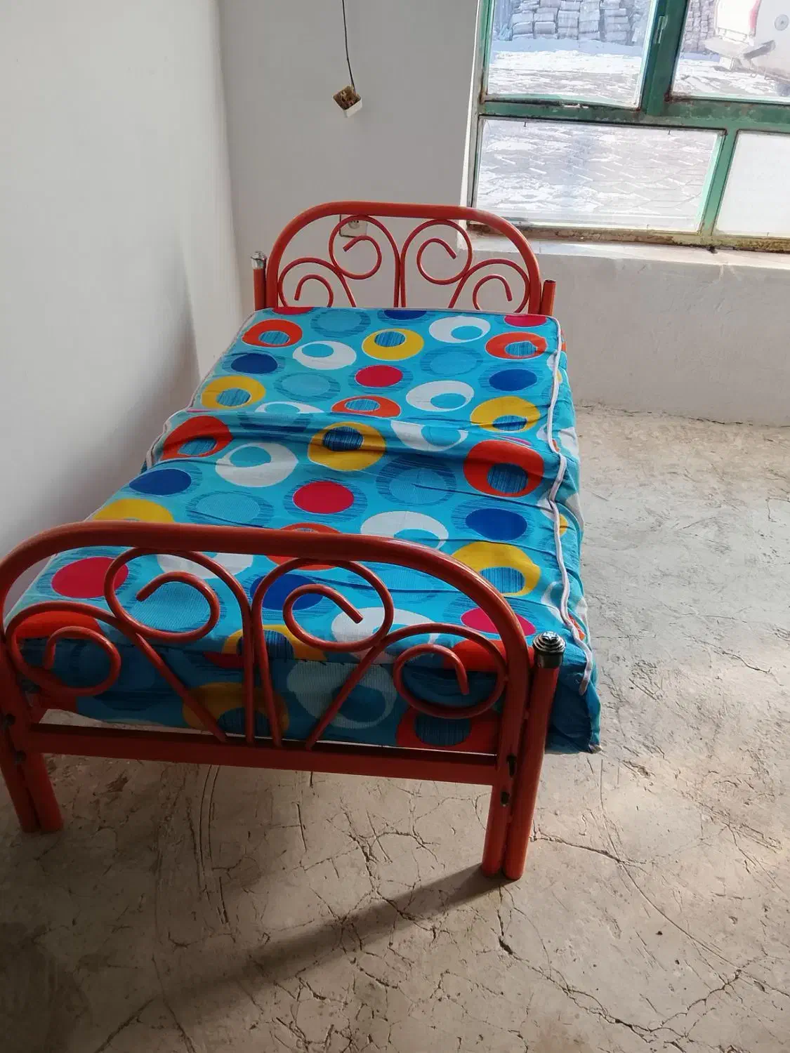 تخت تک نفره کودک|تخت و سرویس خواب|باروق, |دیوار