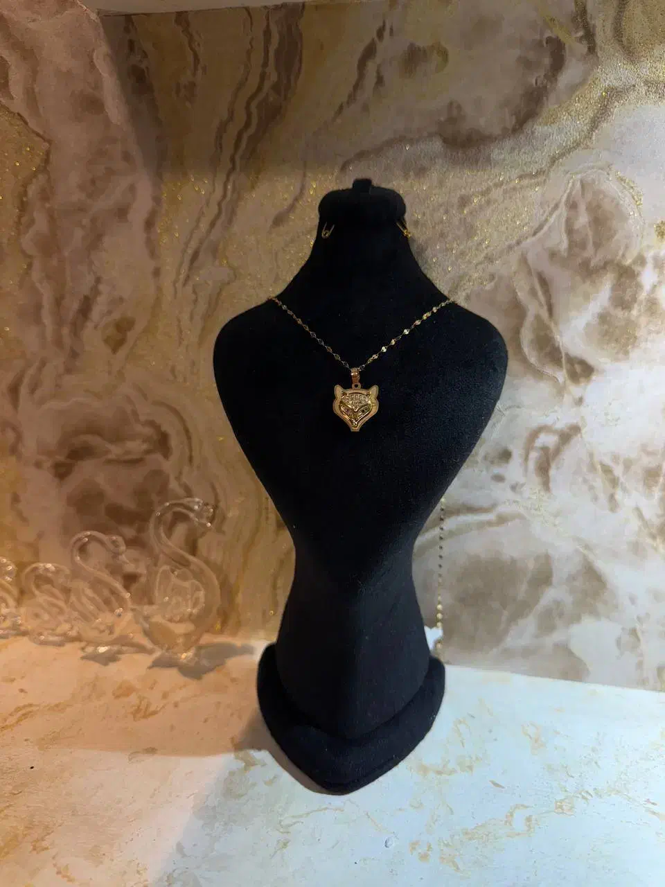 گردنبند مینمال طلا|جواهرات|خمینی‌شهر, |دیوار