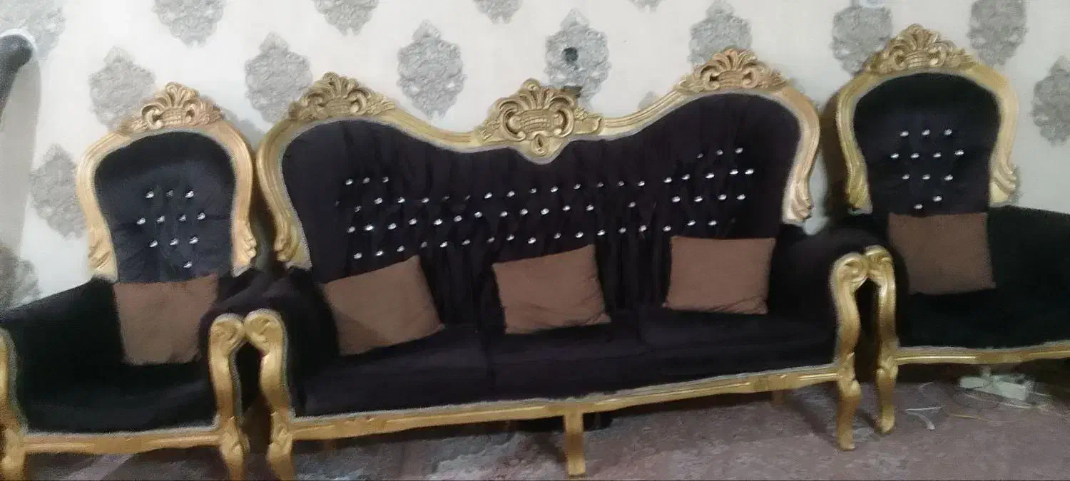 مبل 9نفره|مبلمان خانگی و میز عسلی|مشهد, تلگرد|دیوار