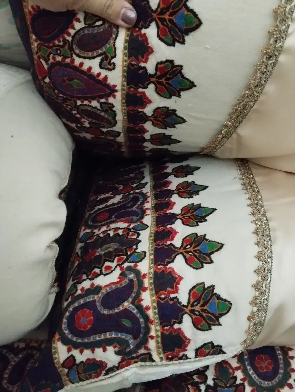 پشتی و کناره پته|پشتی|رفسنجان, |دیوار