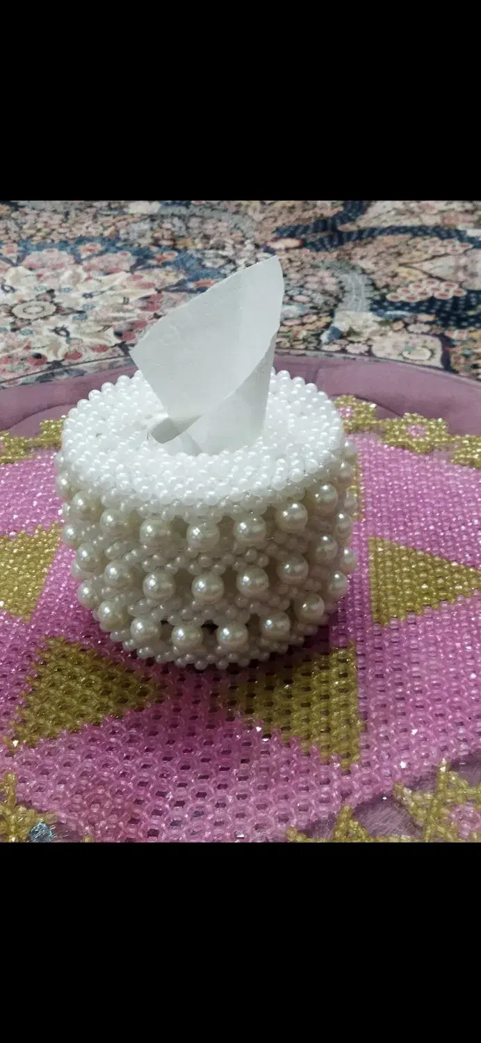 کارهای مروارید بافی بصورت تک عمده پذیر فته میشود|صنایع دستی و سایر لوازم تزئینی|شیراز, حافظیه|دیوار