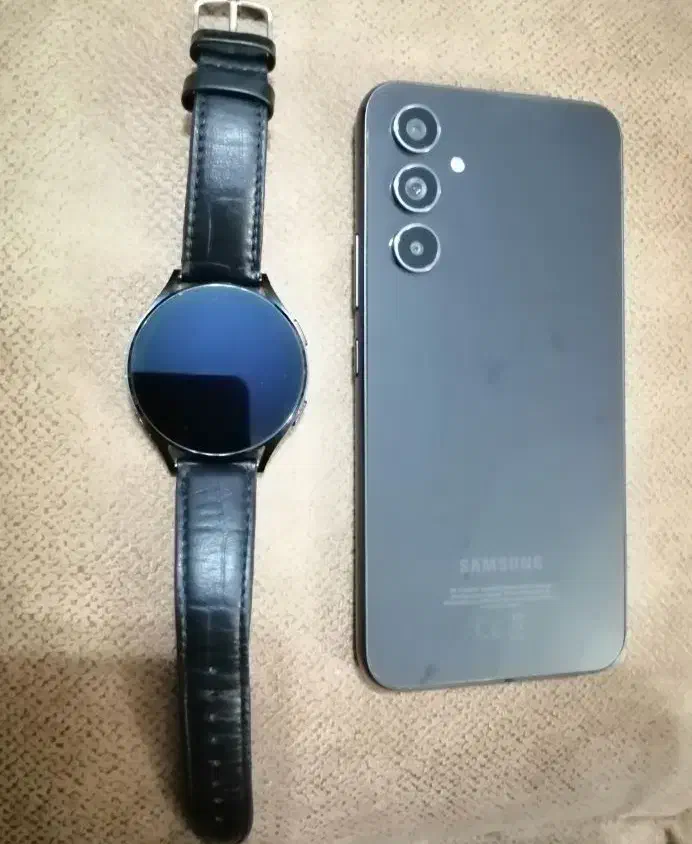 گوشی a54 سامسونگ و گلکسی واچ ۴|موبایل|تهران, ستارخان|دیوار